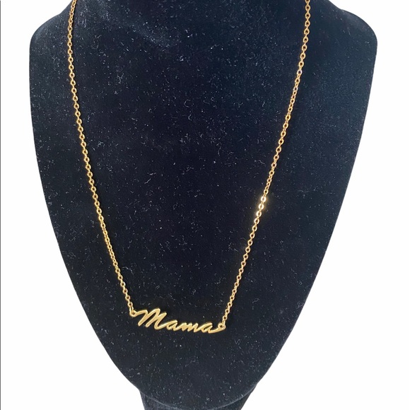 Mama necklace gold and silver - Picture 3 of 5